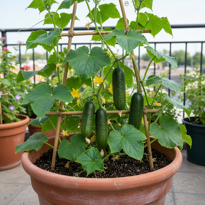 Mini Munch Cucumber Seeds – High-Yield, Crunchy & Sweet Salad Cucumbers