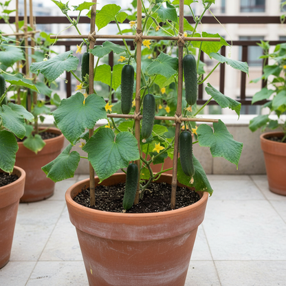 Corinto Cucumber Seeds for Planting – High Yield Crisp Sweet Hybrid for Greenhouse & Garden