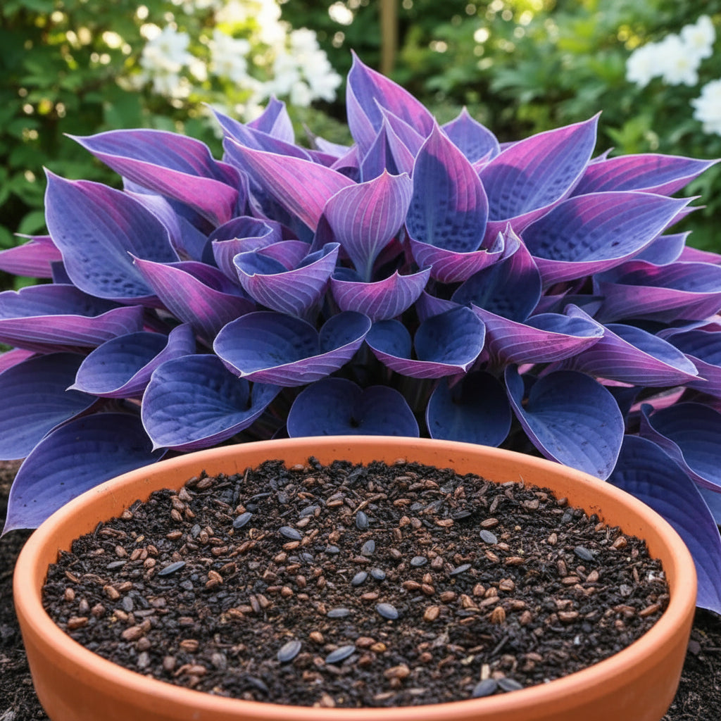 Blue Purple Hosta Seeds for Planting