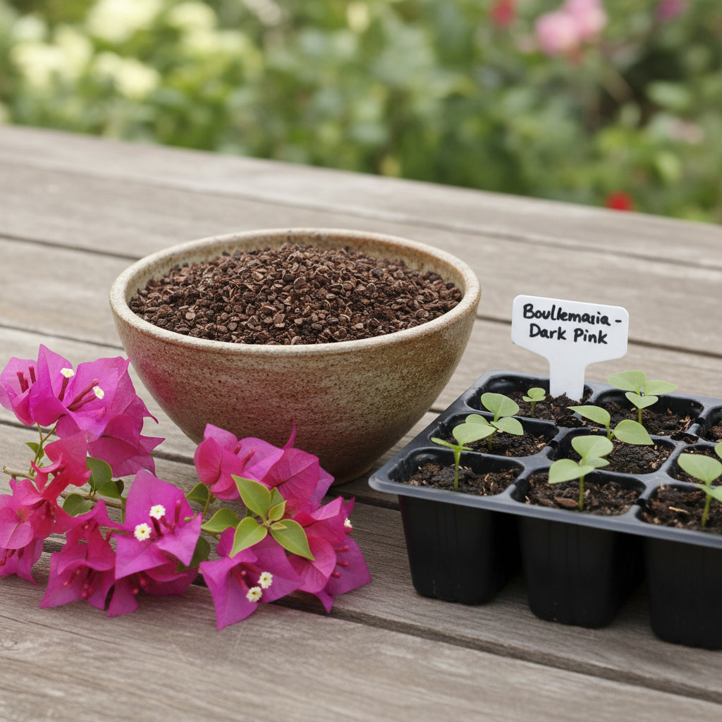 Bougainvillea Flower Seeds for Planting – Maroon Bougainvillea Seeds