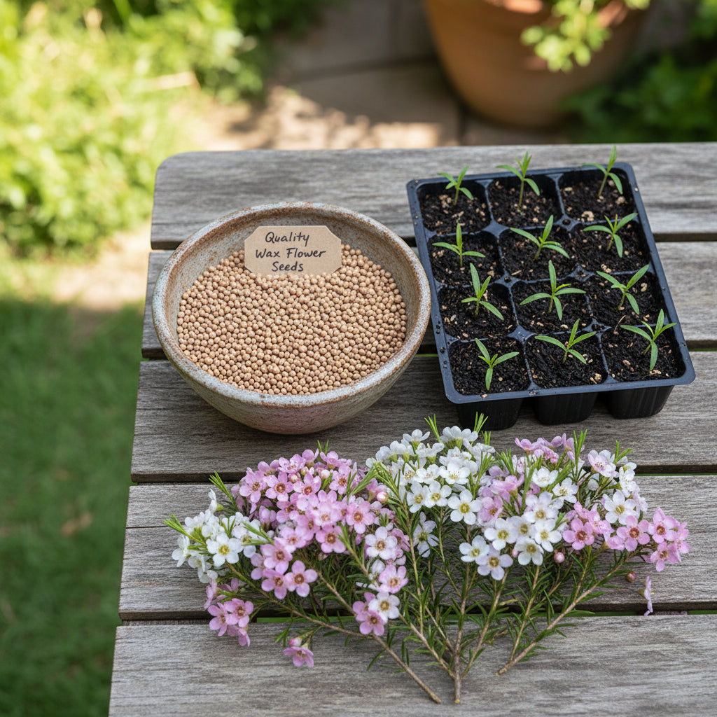 Wax Flower Seeds for Planting Mix – Ornamental Blooms for Garden & Arrangements