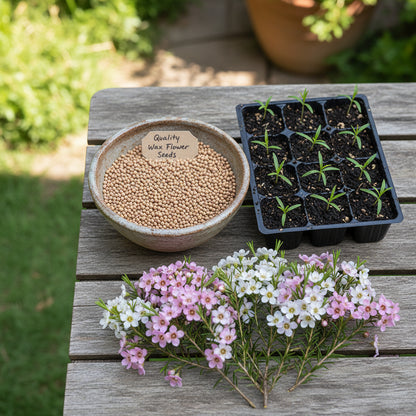 Wax Flower Seeds for Planting Mix – Ornamental Blooms for Garden & Arrangements