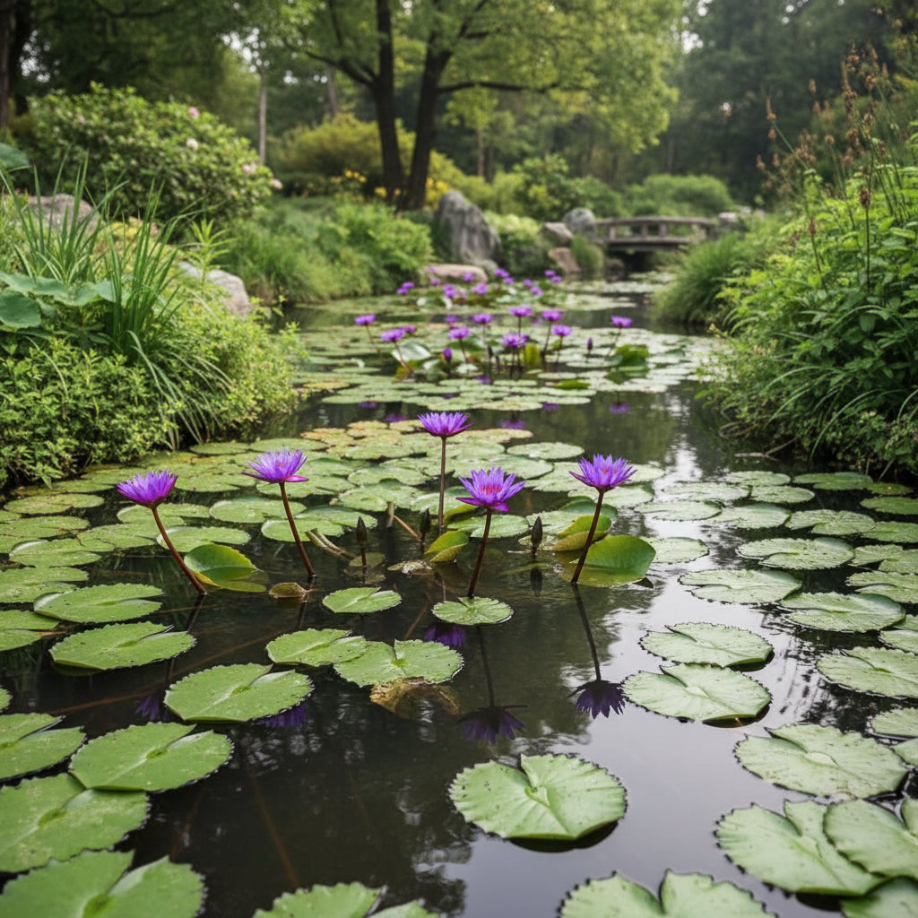 Purple Lotus Flower Seeds for Planting – Stunning Aquatic Blooms