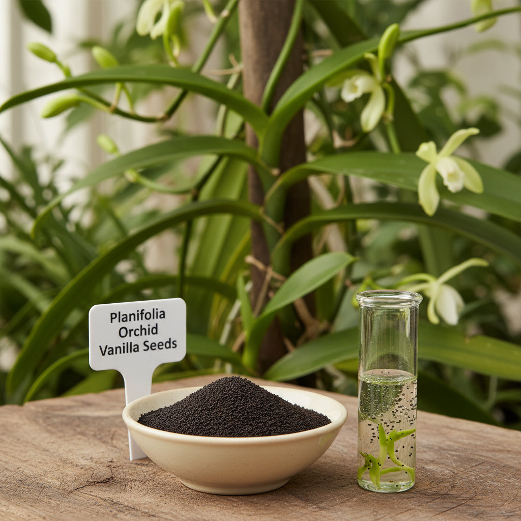 Vanilla Planifolia Orchid Seeds for Planting – Vanilla Orchid Plant