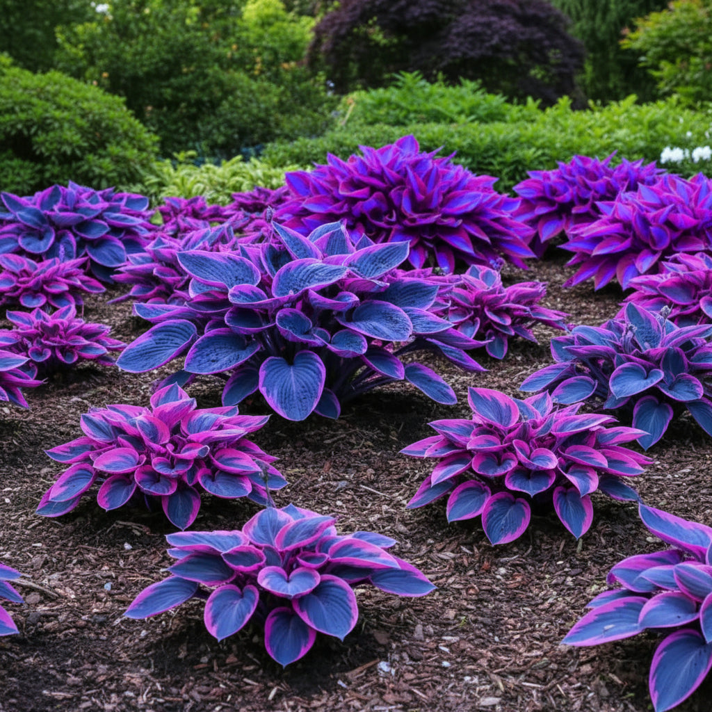 Blue Purple Hosta Seeds for Planting
