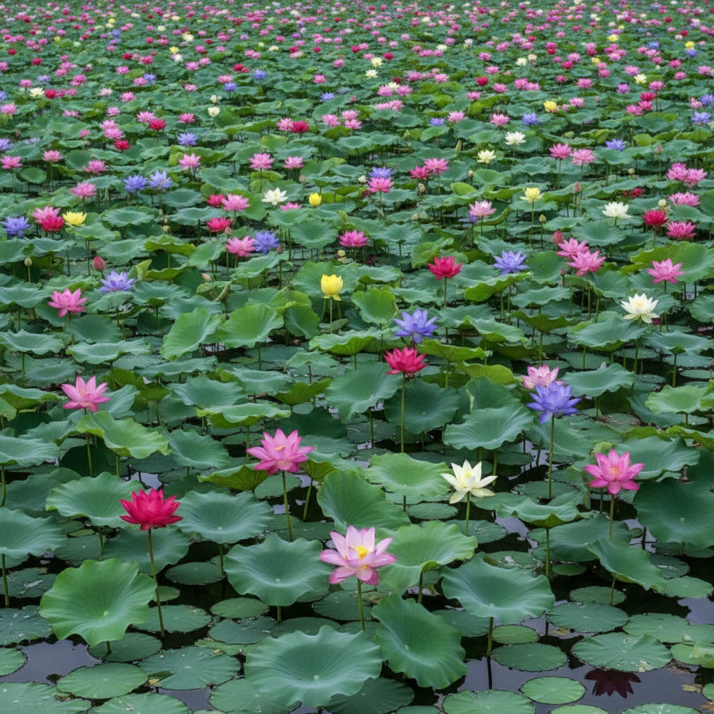 Mixed Colour Lotus Seeds for Planting