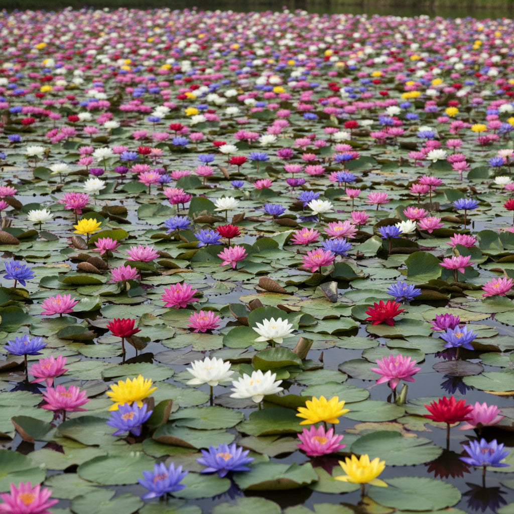 Mixed Colour Lotus Seeds for Planting