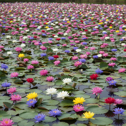 Mixed Colour Lotus Seeds for Planting