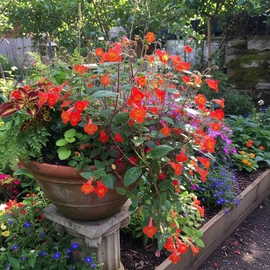 Achimenes Sunburst Seeds – Exotic Ornamental Flowering Plant