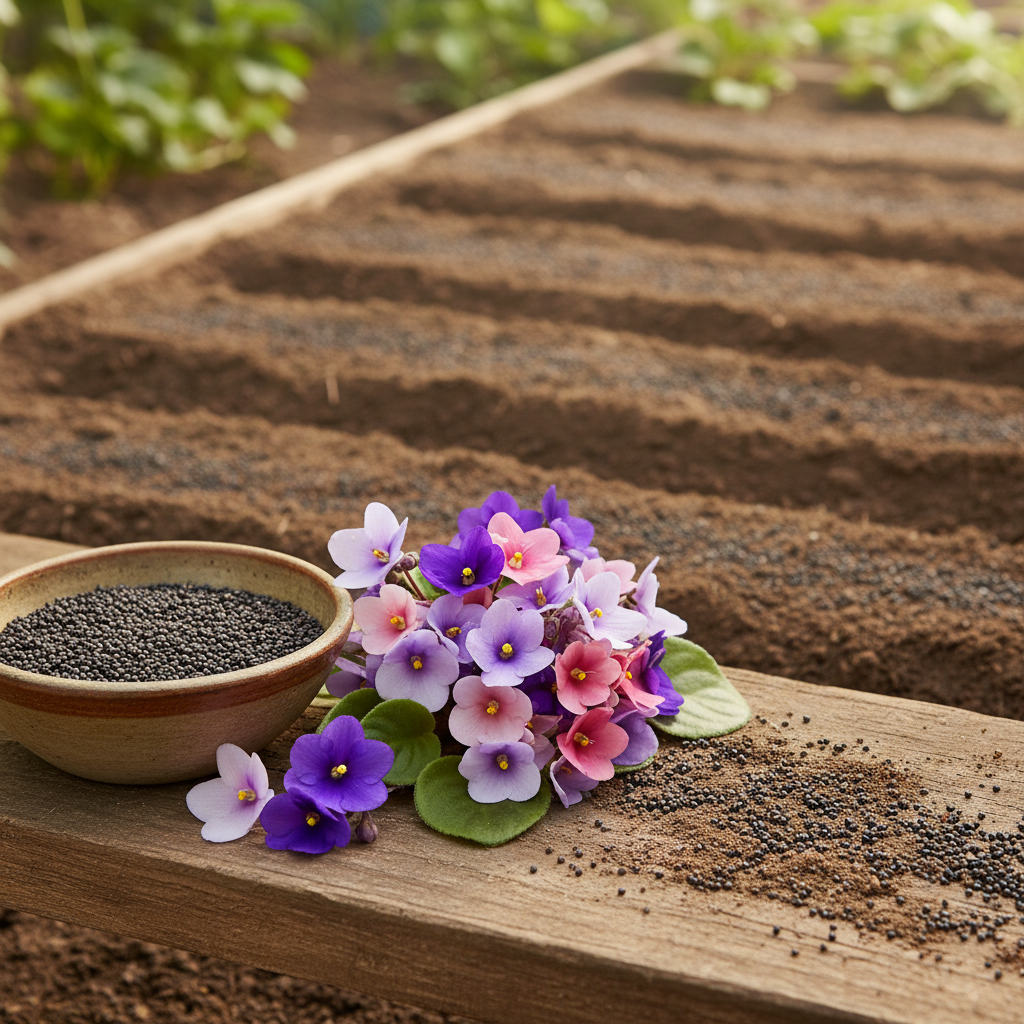 Nema African Violets Flower Seeds – Long Lasting Ornamental Blooms