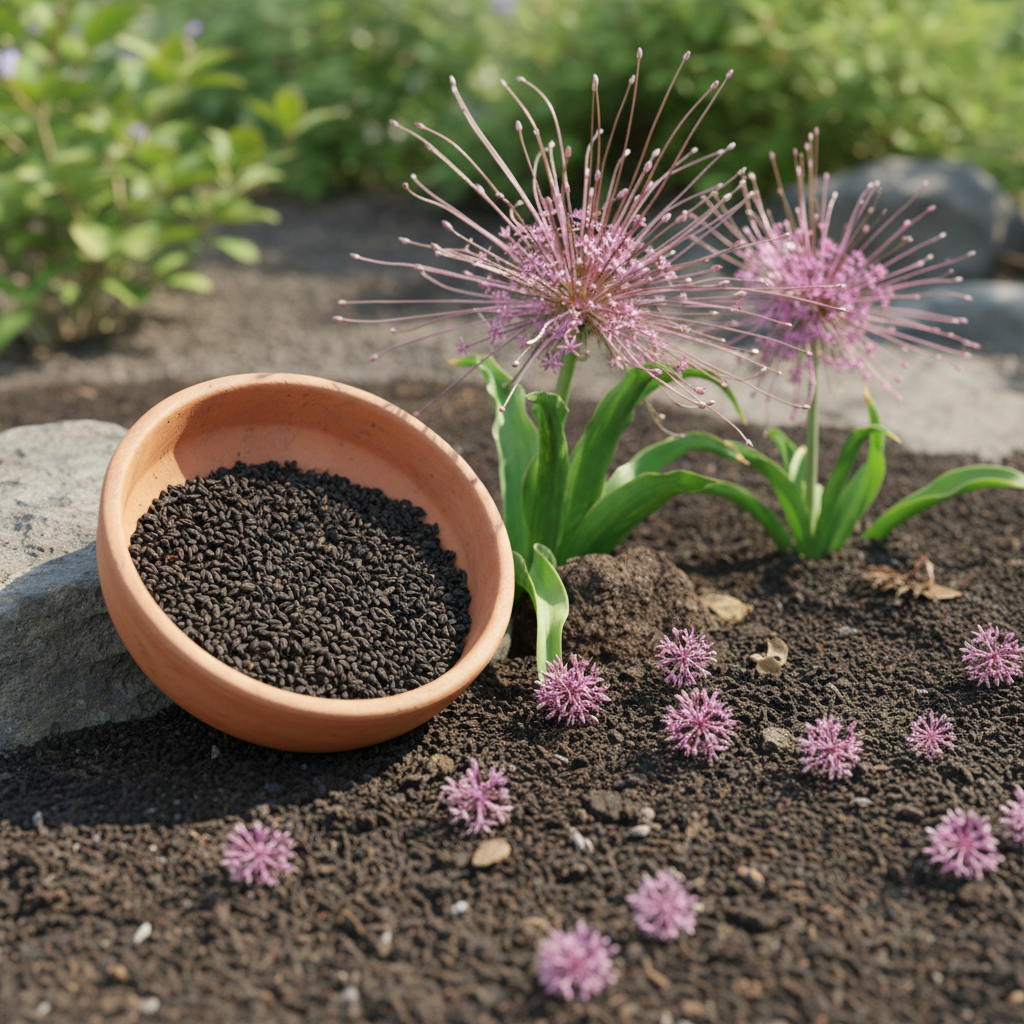 Allium Schubertii Flower Seeds – Exotic Starburst Blooms