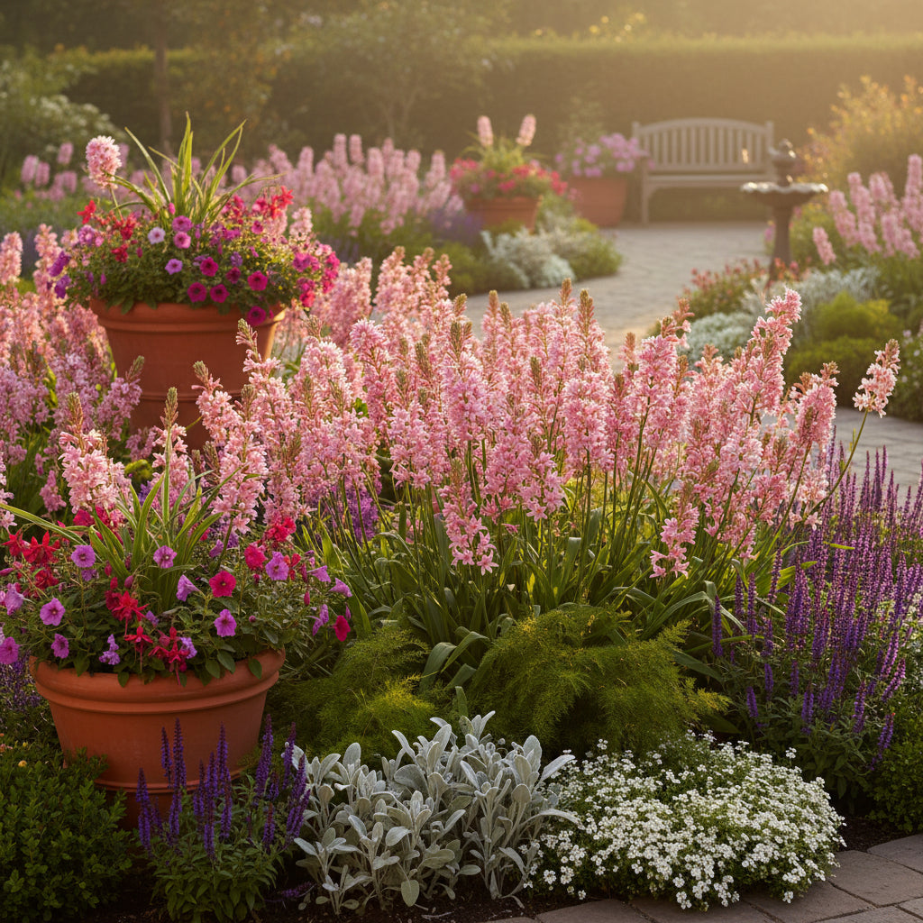Pink Tuberose Flower Seeds for Planting (Polianthes tuberosa) – Fragrant Perennial Cut Flowers