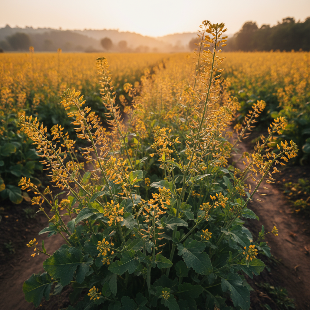 Yellow Mustard Seeds for Planting – Flavorful Leaf & Seed Harvest