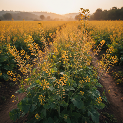 Yellow Mustard Seeds for Planting – Flavorful Leaf & Seed Harvest