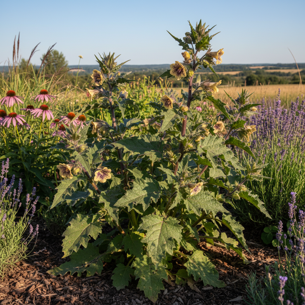 Hyoscyamus Niger Flower Seeds – Black Henbane for Planting