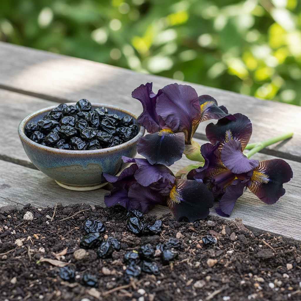Iris Chrysographes Seeds – Black Iris for Planting