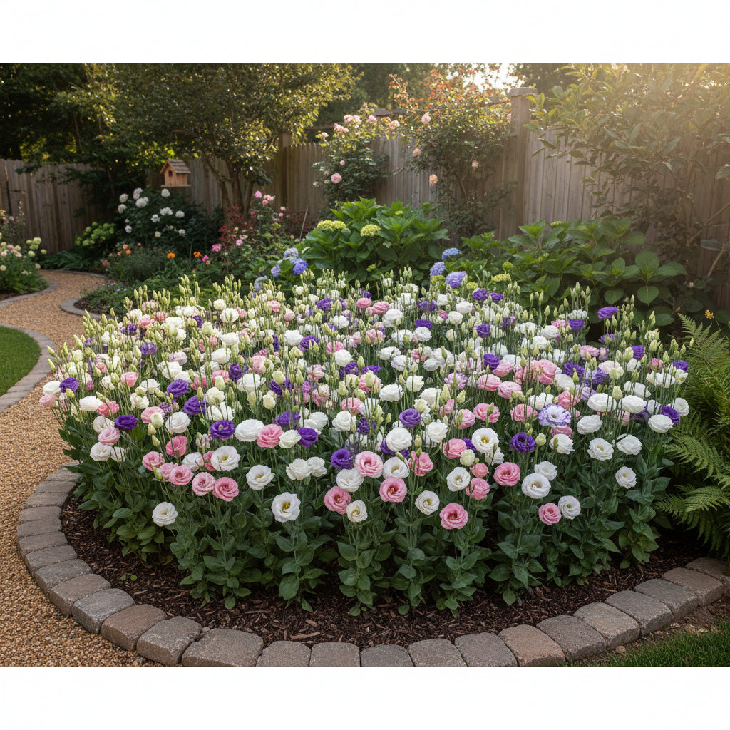 Mixed Colour Eustoma Seeds for Planting (Lisianthus) – Exotic Cut Flower Blooms