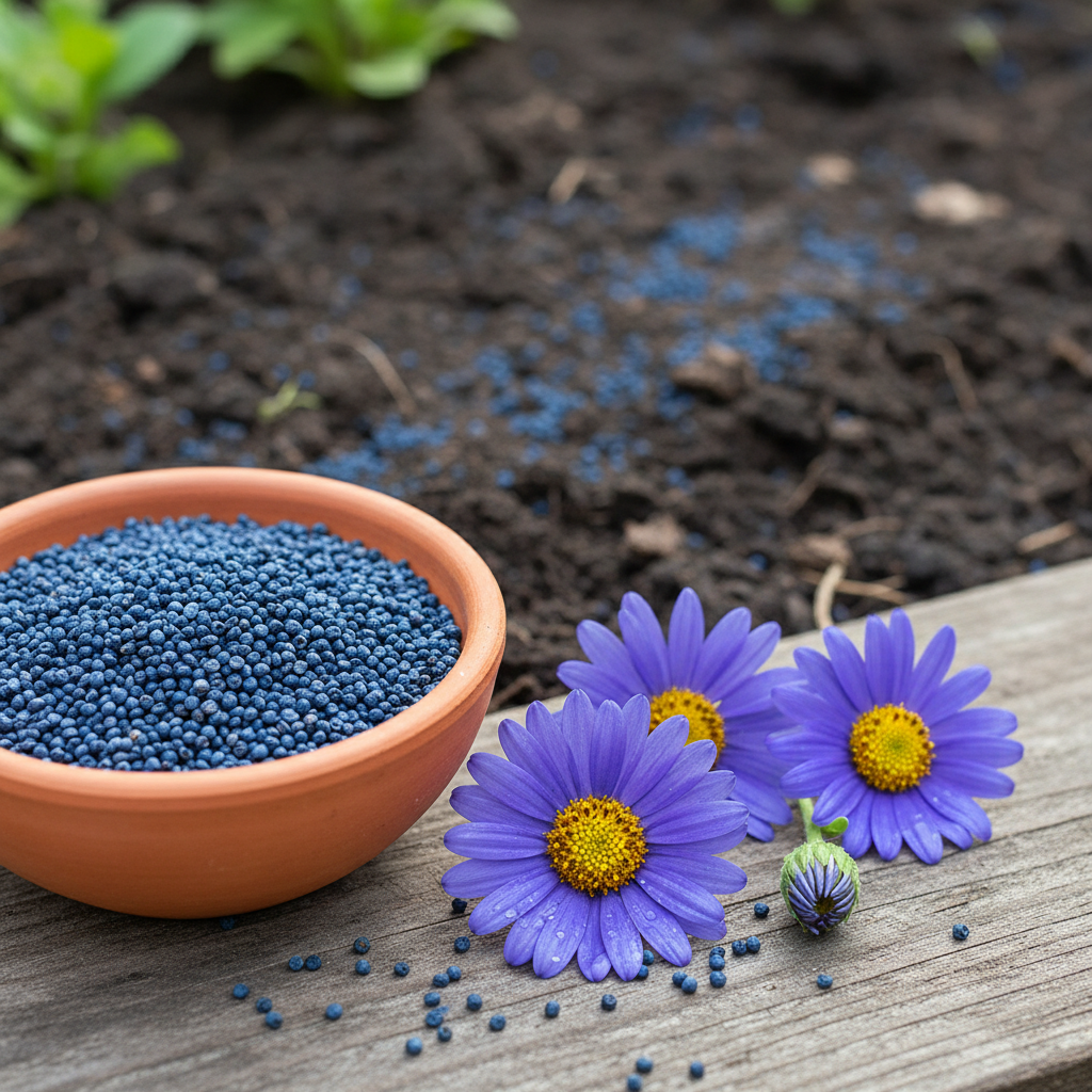 Blue Cineraria Flower Seeds – Winter Blooming Ornamental Flowers