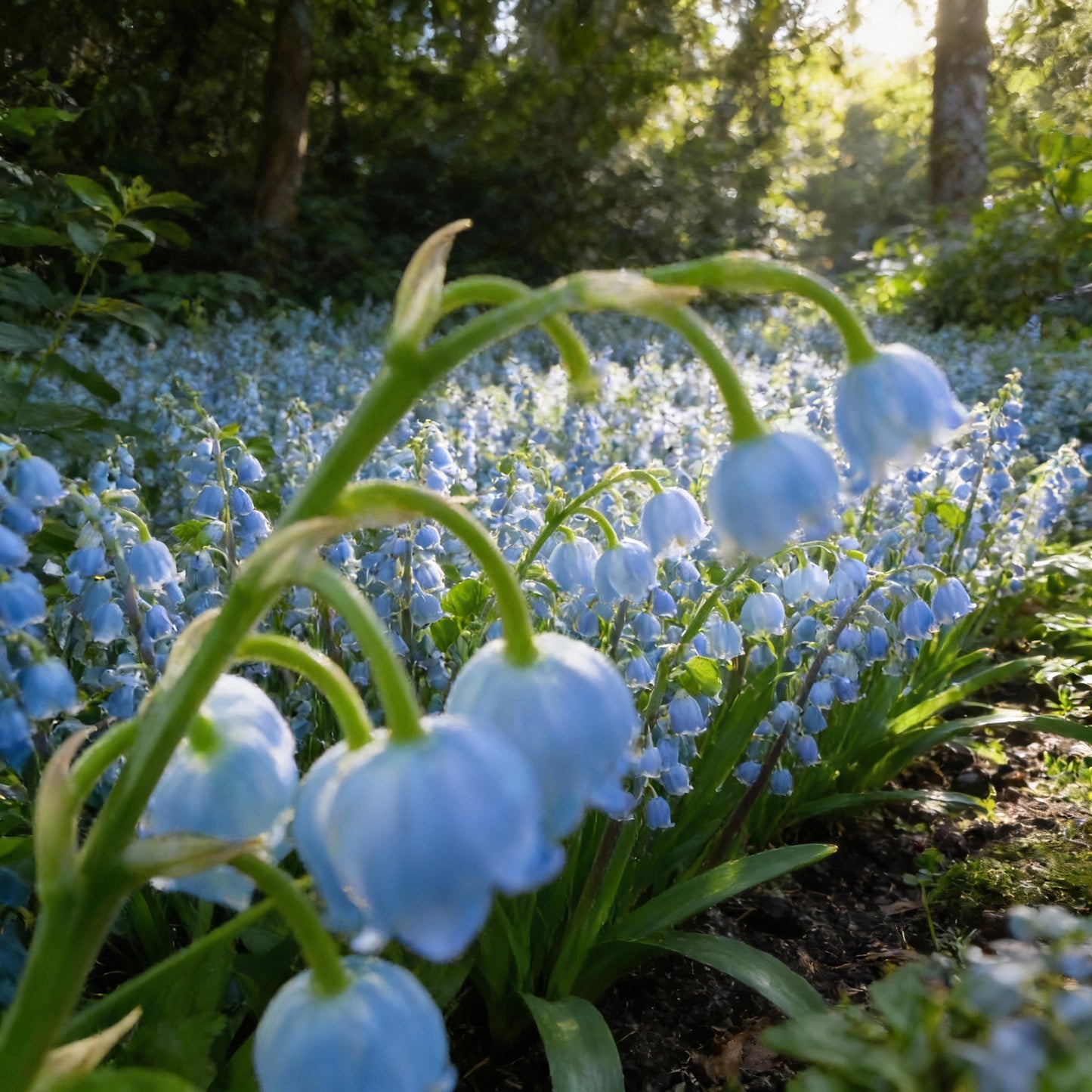 Blue Lily of the Valley Flower Seeds for Planting – Rare Elegant Perennial Blooms