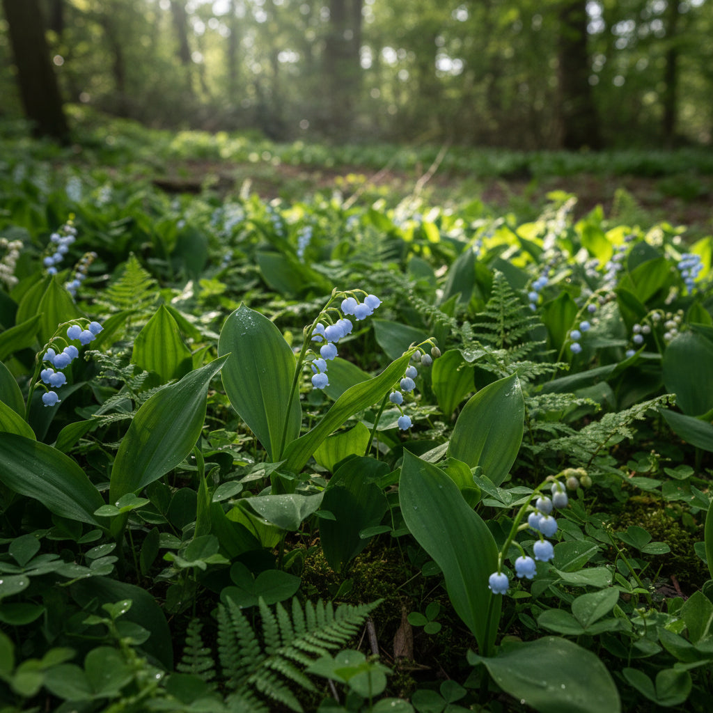 Blue Lily of the Valley Flower Seeds for Planting – Rare Elegant Perennial Blooms