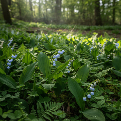 Blue Lily of the Valley Flower Seeds for Planting – Rare Elegant Perennial Blooms