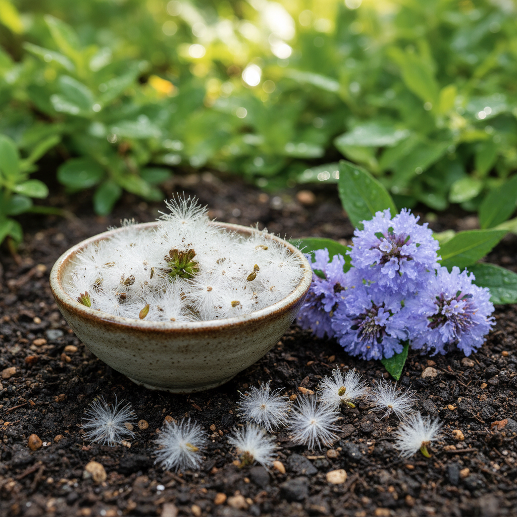 Blue Mistflower Seeds for Garden Planting