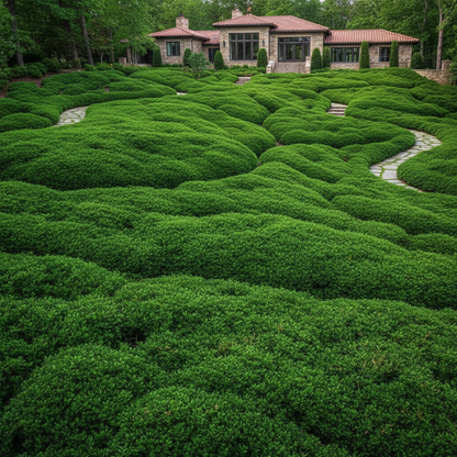 Spreading Evergreen Seeds for Planting – Ground Cover for Erosion Control & Landscaping