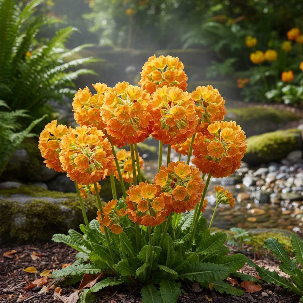 Primula Bulleyana Flower Seeds for Garden Planting