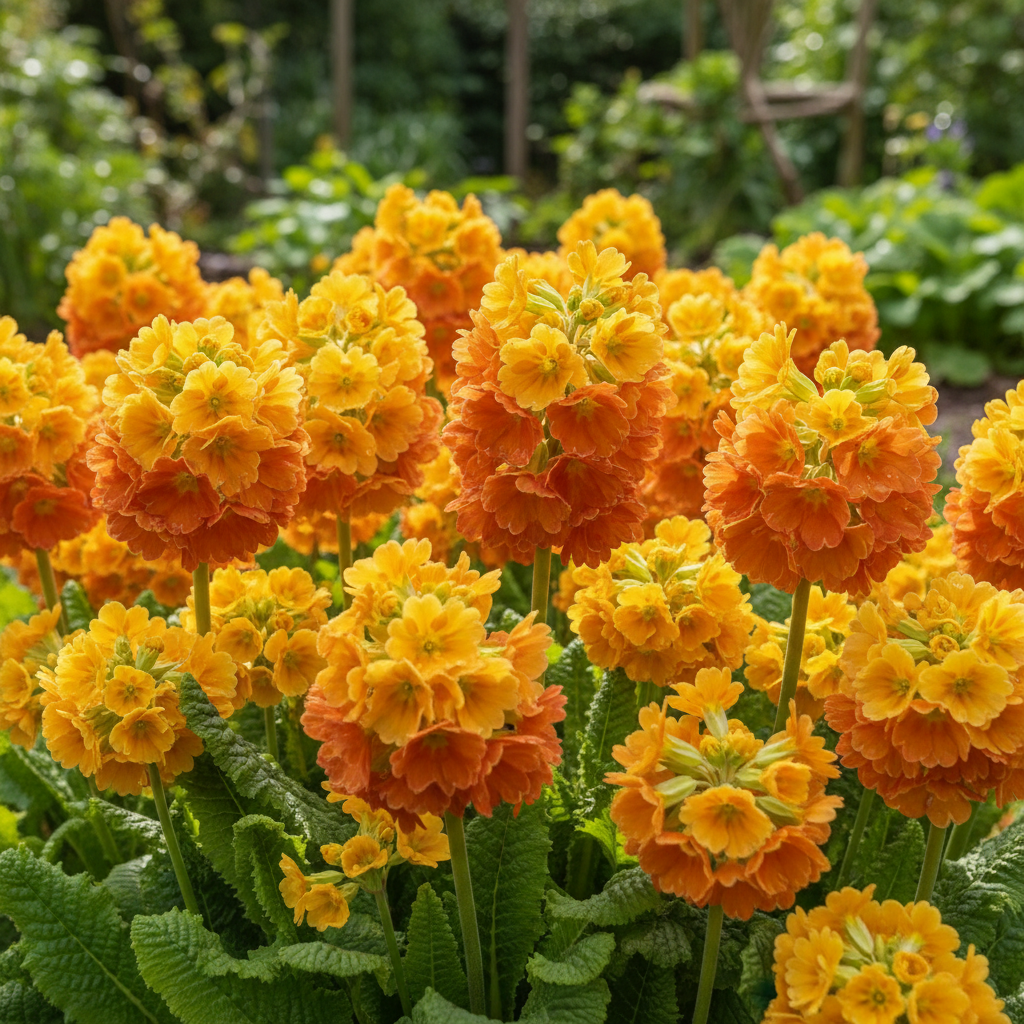 Primula Bulleyana Flower Seeds for Garden Planting
