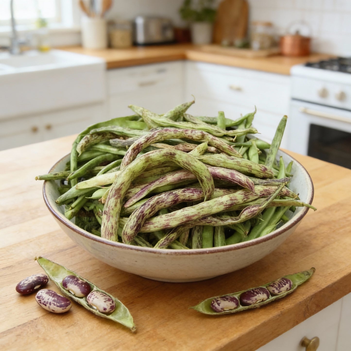 Bean Climbing - Rattlesnake Seeds