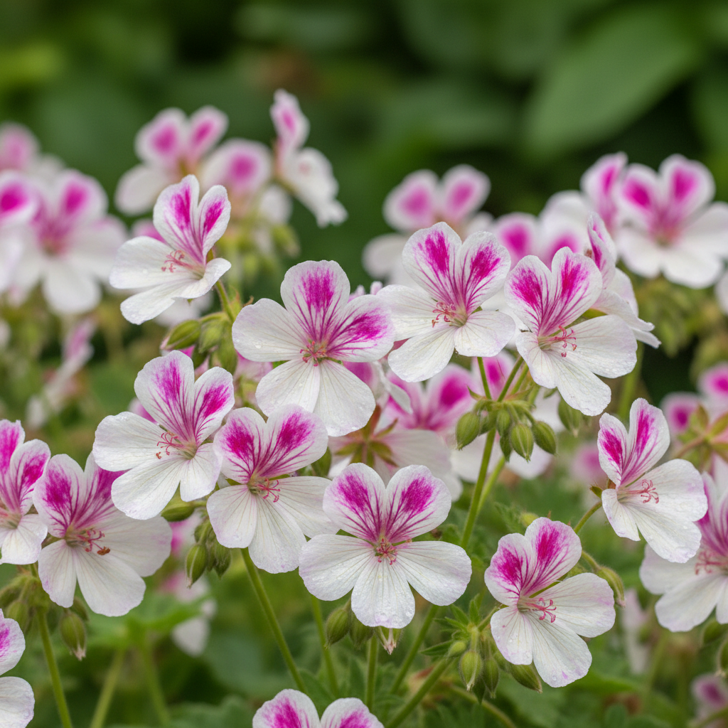 Geranium Versicolor Seeds for Garden Planting