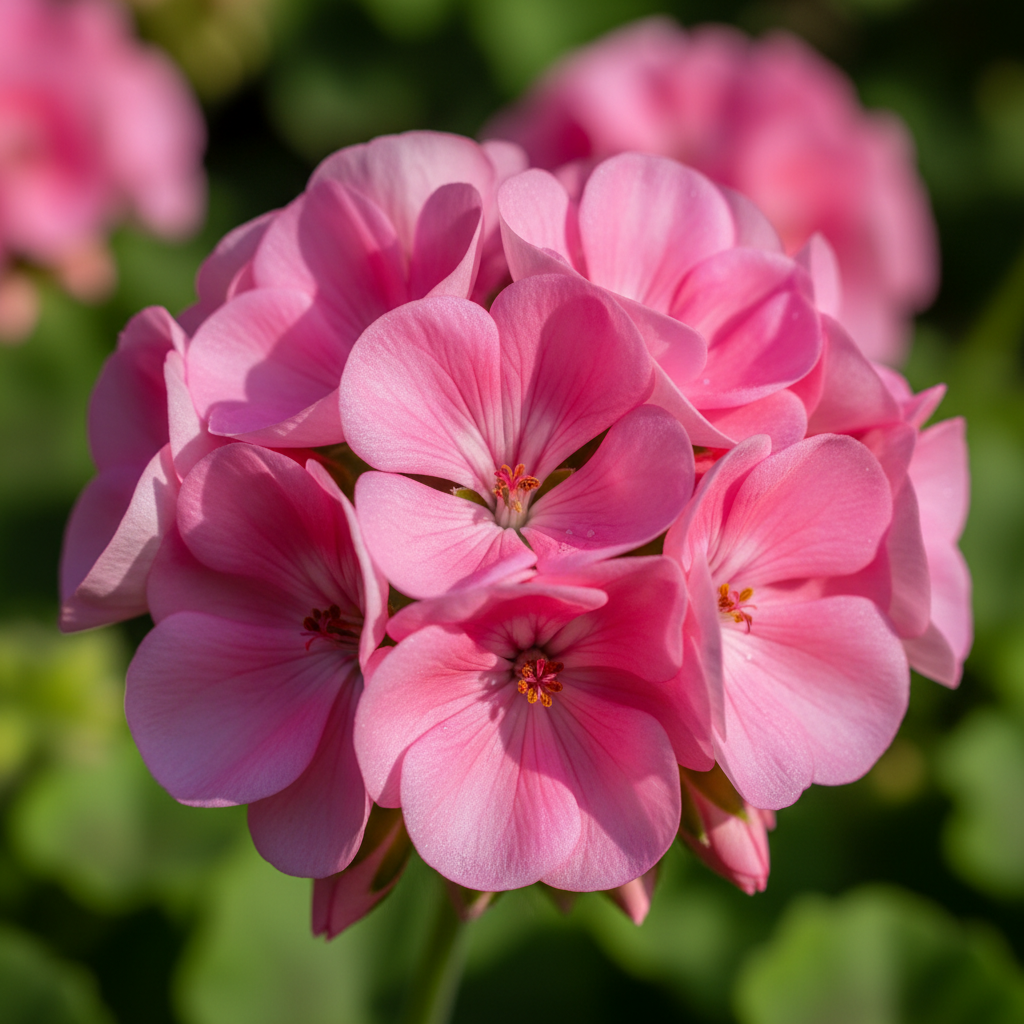 Geraniums Pink Flower Seeds – Vibrant Garden Blooms