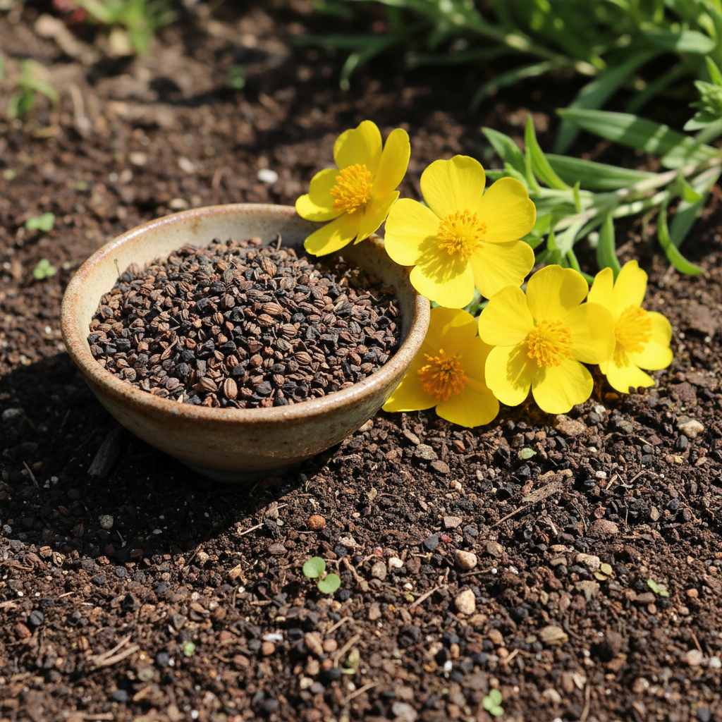 Guinea Flower Seeds Bulbine Frutescens - Flower Seeds for Garden