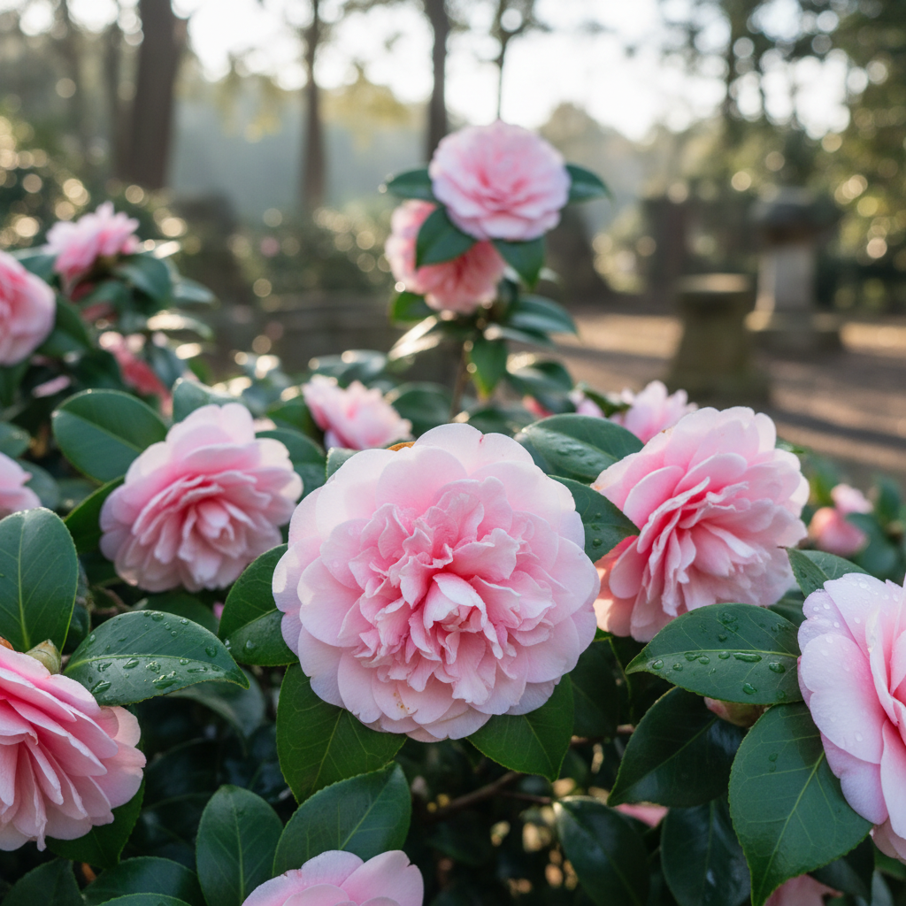Semi Reale Camellia Seeds - Camellia Flower Seeds for Garden