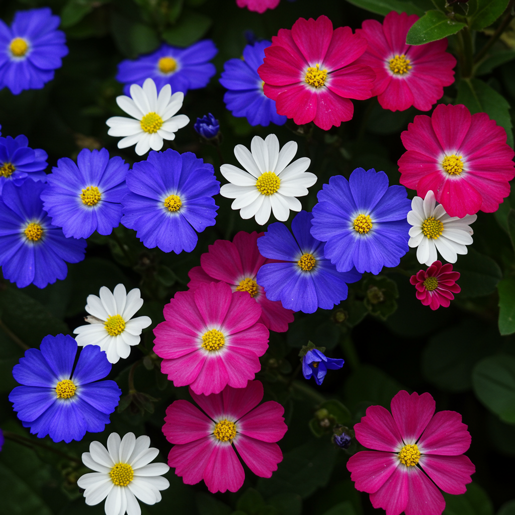 Cineraria Mixed Hybrid Seeds - Cineraria Flower Seeds for Garden