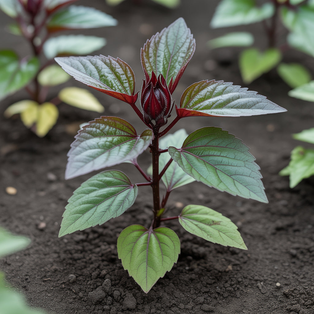 Roselle Hibiscus Seeds for Planting – Hibiscus sabdariffa Rosella Flower & Calyx Plant
