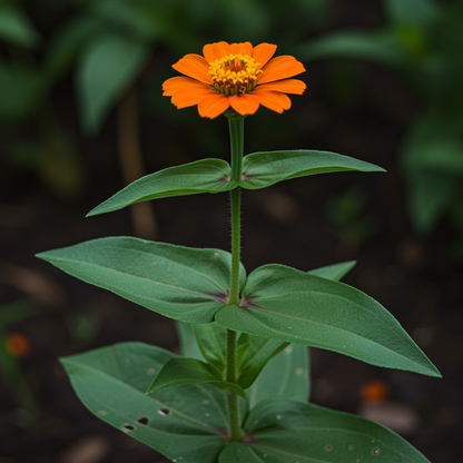 Orange Zinnia Seeds for Garden Planting