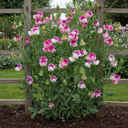 Sweet Pea Tall Painted Lady Seeds for Planting