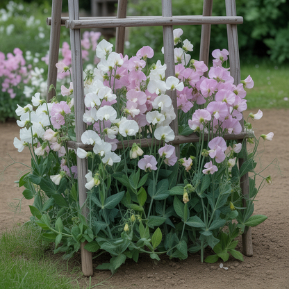 Sweet Pea Tall Old Times Flower Seeds for Planting