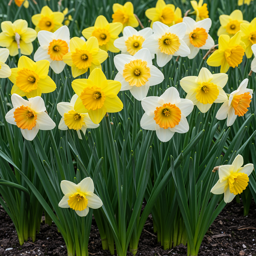 Nargis Daffodil Mix Flower Seeds for Planting