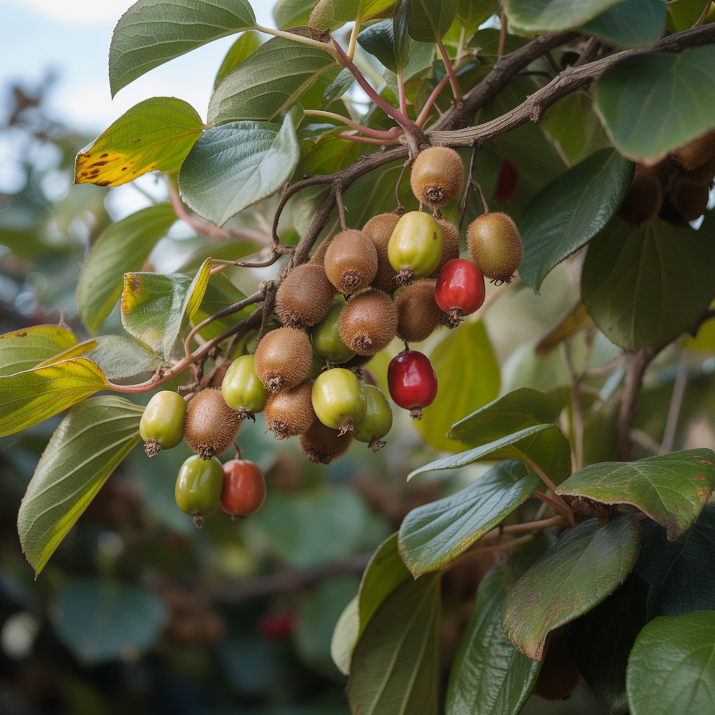 Kiwi Berry Seeds for Planting (Actinidia arguta) – Grow Hardy Kiwi Vine at Home