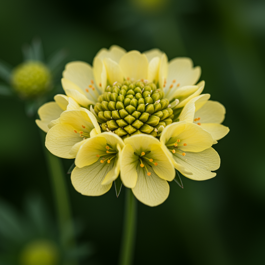 Scabiosa Columbaria Ochroleuca Seeds for Garden Planting