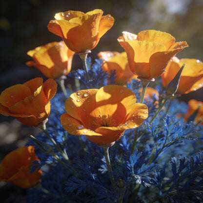 Californian Poppy Golden West Seeds for Garden Planting