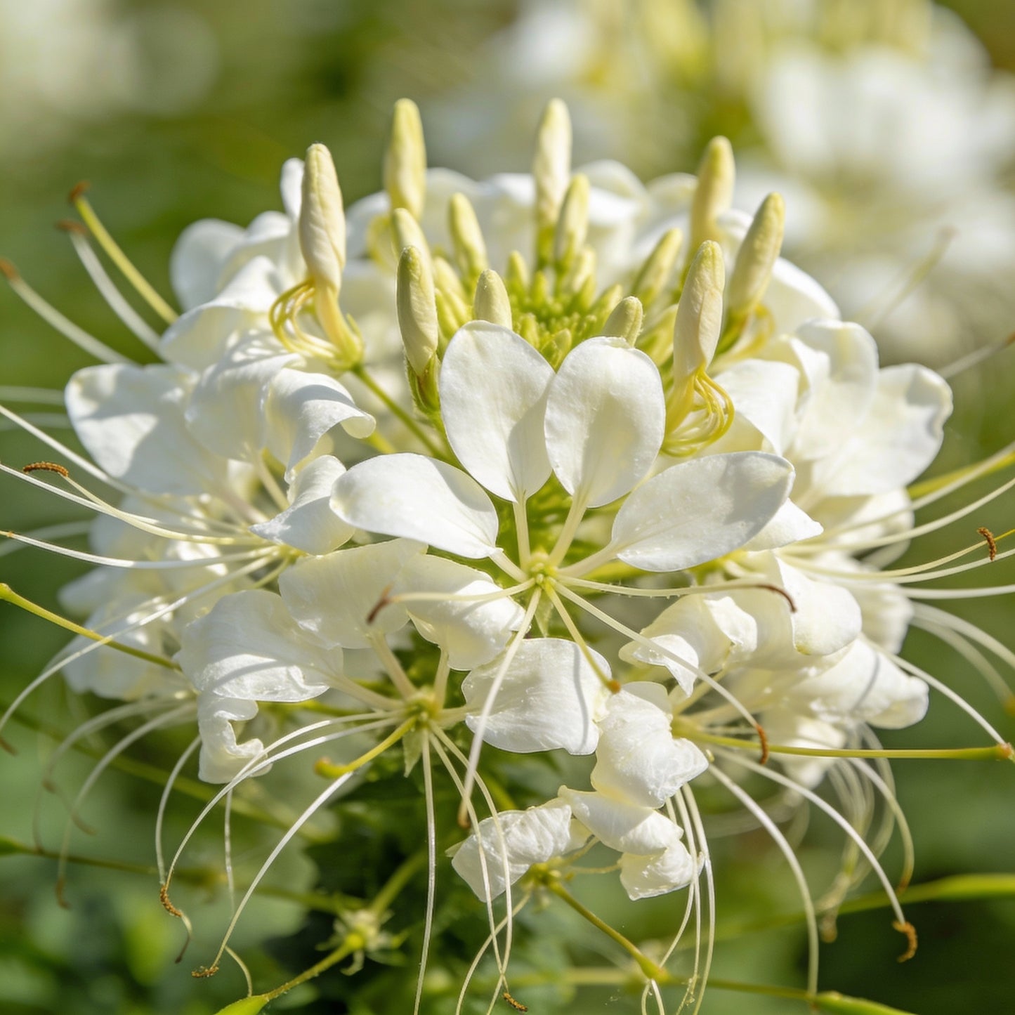 Cleome Spider Flower White Seeds for Garden Planting