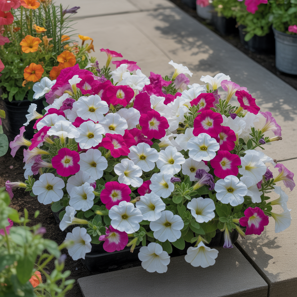Petunia Bonanza Mixed F1 Seeds - Petunia Flower Seeds for Garden