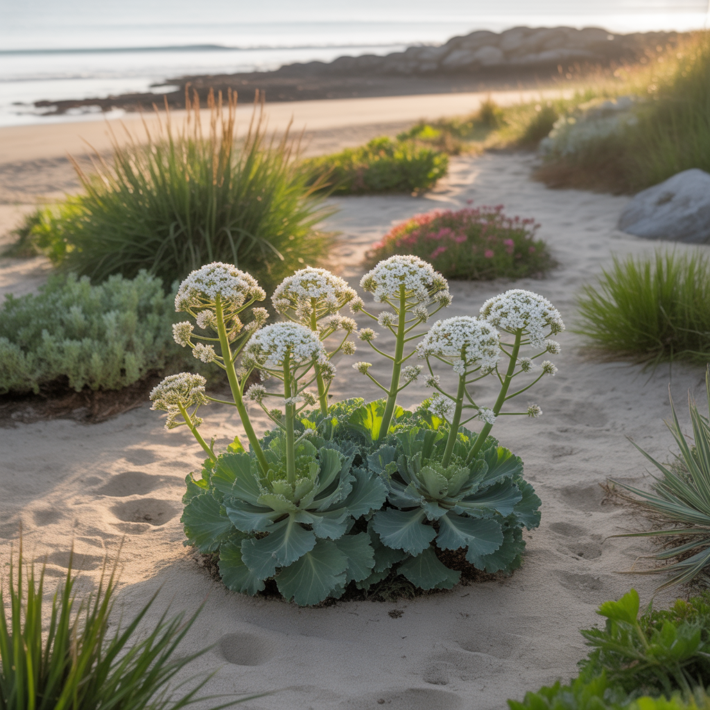 Sea Kale Lilywhite Seeds - Sea Kale Seeds for Home Garden