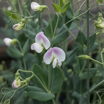 Sweet Pea High Scent White Seeds - Sweet Pea Flower Seeds for Garden