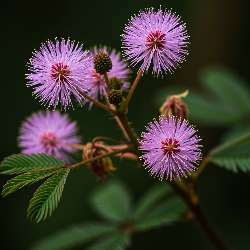 Mimosa Pudica Seeds - Sensitive Plant Seeds for Garden