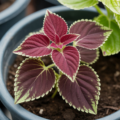 Coleus Redhead Seeds – Evergreen Herb with Showy Red Foliage