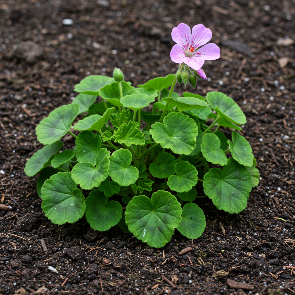Univalve Geranium Light Yellow Flower Seeds for Garden Planting